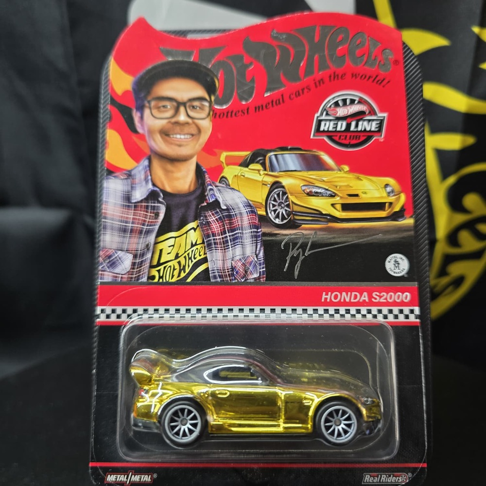 Hot Wheels RLC Ryu Asada Honda S2000 Gold 20736/30000 HGW15